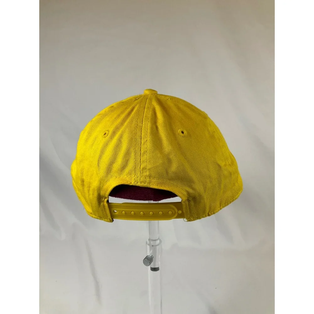 Signatures University of Iowa Yellow Snapback Hat Mens Embroidered I Logo Cap